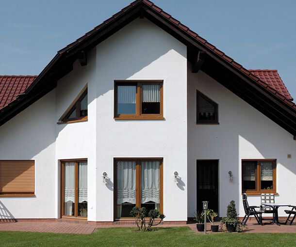 Holzfenster im Detail